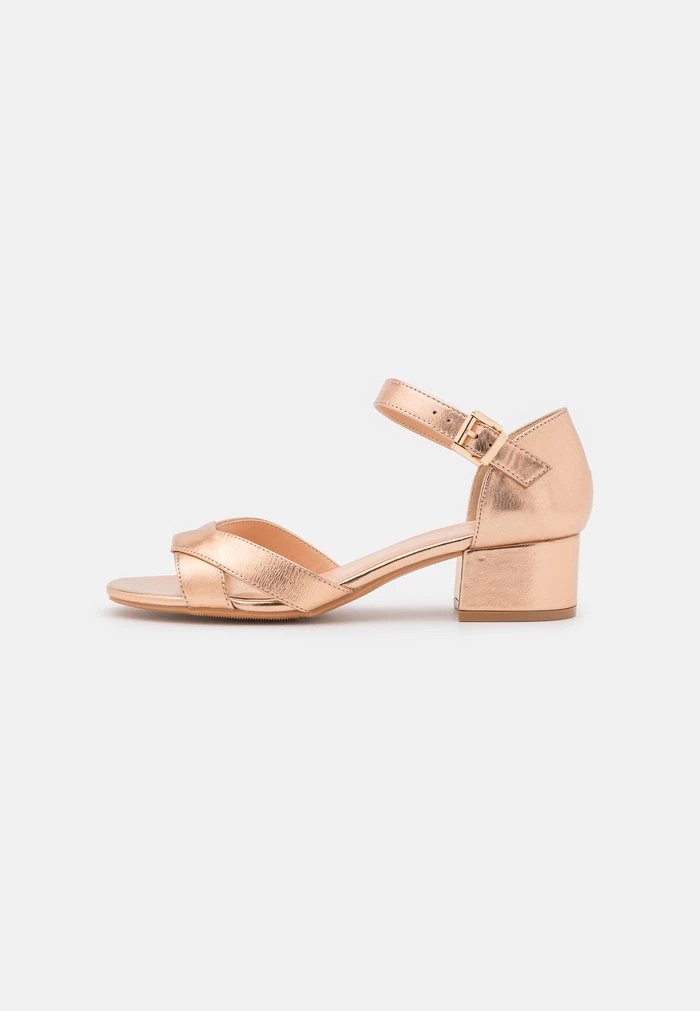 Sandale ANNA FIELD Anna Field Sandals Rose Doré Femme | CJS-4934142